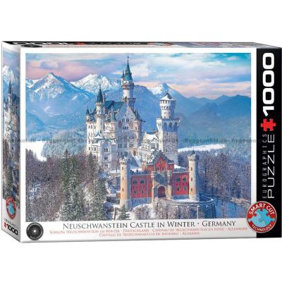 Neuschwanstein: Vinter, 1000 brikker