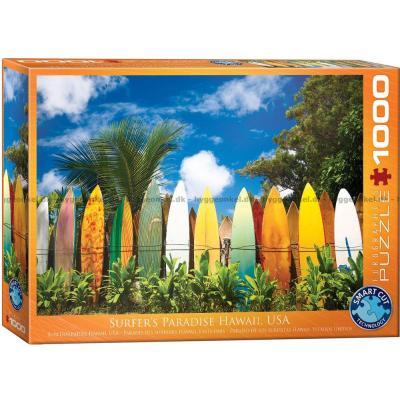 Hawaii: Surferparadis, 1000 brikker