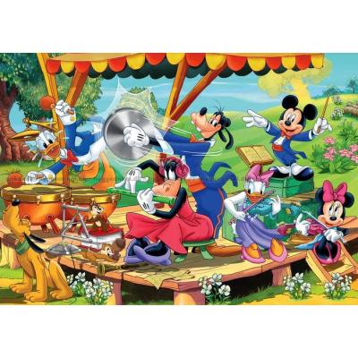 Billede af Disney: Mickey og venner, 2x60 brikker