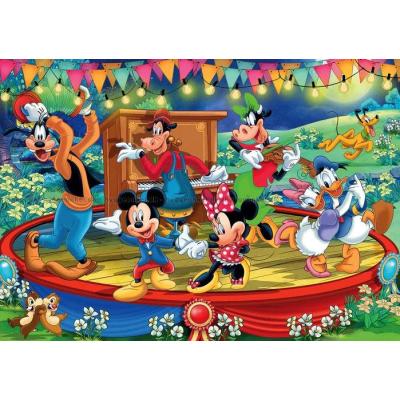 Billede af Disney: Mickey og venner, 2x60 brikker