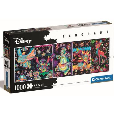 Disney: Farverigt - Panorama, 1000 brikker