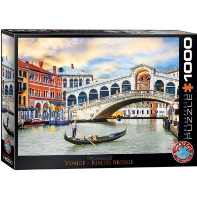 Venedig: Rialto broen, 1000 brikker
