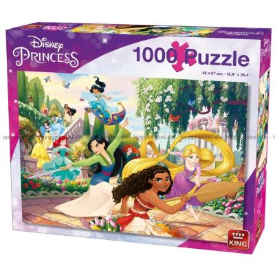 Disney prinsesser: Heltinder, 1000 brikker