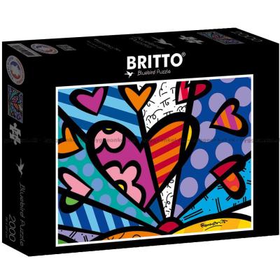 Britto: Solnedgang, 2000 brikker