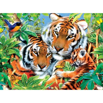 Robinson: Tiger-familien, 1000 brikker