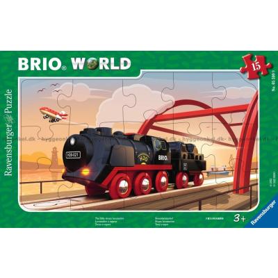 Brio: Toget - Rammepuslespil, 15 brikker