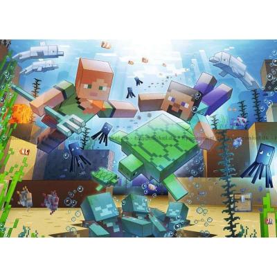 Billede af Minecraft, 1000 brikker