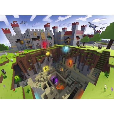 Billede af Minecraft, 300 brikker