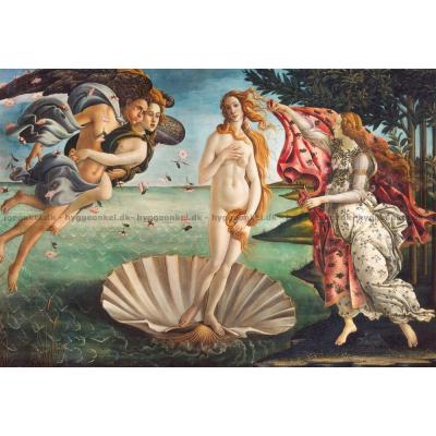 Billede af Botticelli: Venus' fødsel, 2000 brikker