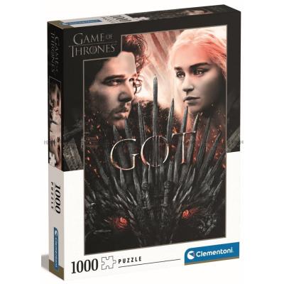 Game of Thrones: Snow og Targaryan, 1000 brikker
