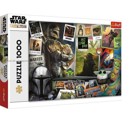 Star Wars: Mandalorian - Collage, 1000 brikker