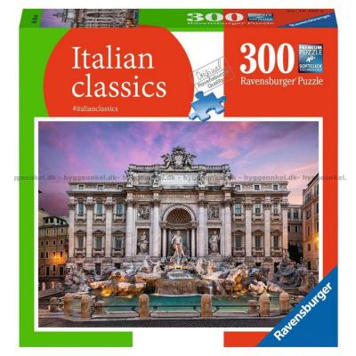Italien: Trevi-fontænen, 300 brikker