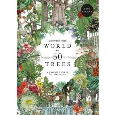 50 træer fra hele verden, 1000 brikker
