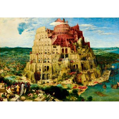 Brueghel: Babelstårnet, 2000 brikker