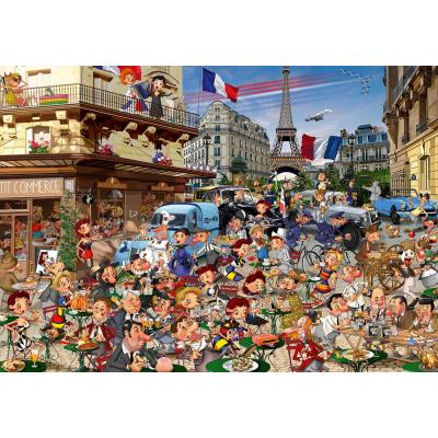 Ruyer: Torv i Paris, 1000 brikker
