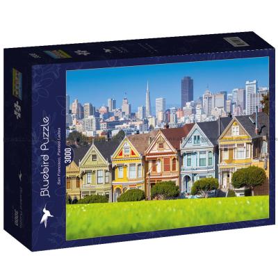 Painted Ladies, San Francisco, 3000 brikker