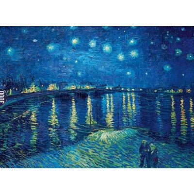 Van Gogh: Stjernenat over Rhone, 3000 brikker