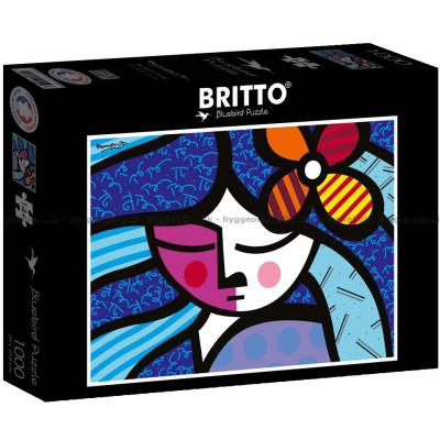 Britto: Pigen med blomsten, 1000 brikker