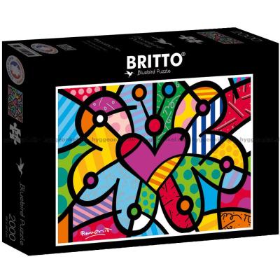 Britto: Hjertets sommerfugle, 2000 brikker