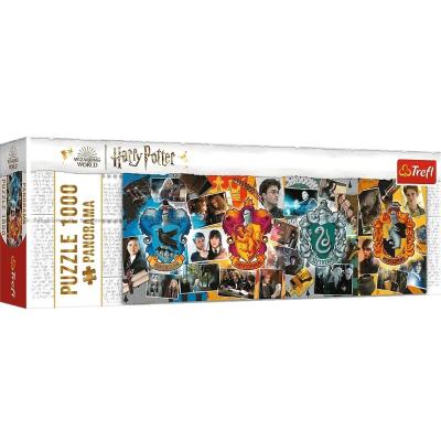 Harry Potter: Hogwarts 4 huse - Panorama, 1000 brikker