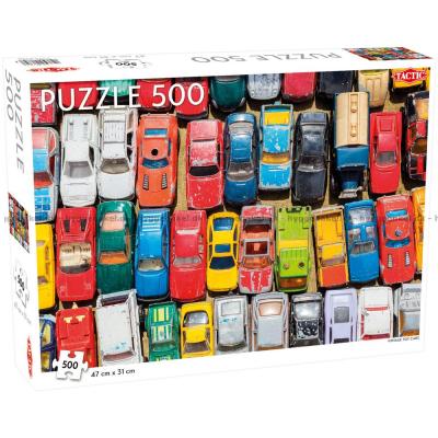 Legetøjsbiler, 500 brikker