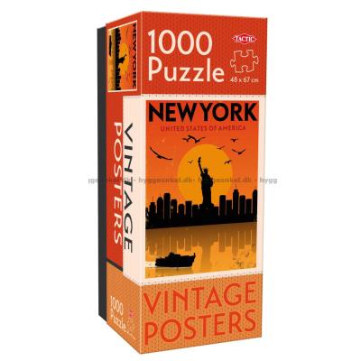Vintage Posters: New York, 1000 brikker