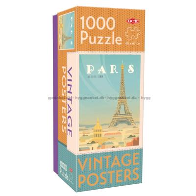 Vintage Posters: Paris, 1000 brikker