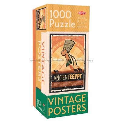 Vintage Posters: Egypten, 1000 brikker
