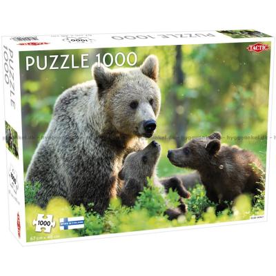 Bjørnefamilien, 1000 brikker