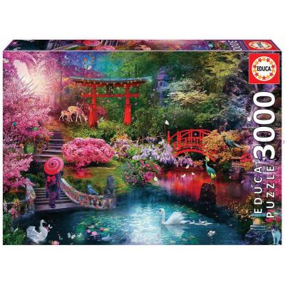 Den japanske have, 3000 brikker