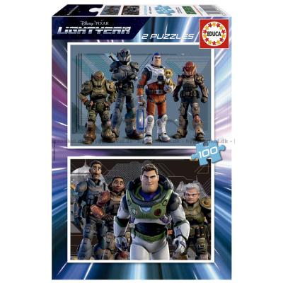 Disney: Lightyear, 2x100 brikker