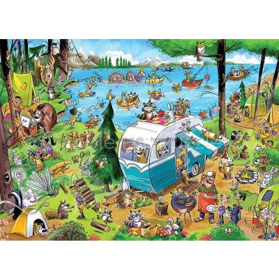Billede af Whamond: Campinglivet, 350 brikker