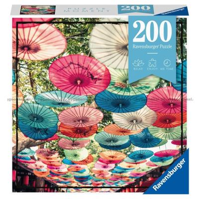Asiasiske paraplyer, 200 brikker