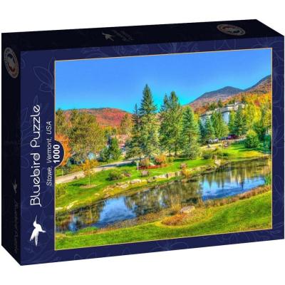 USA: Stowe, Vermont, 1000 brikker