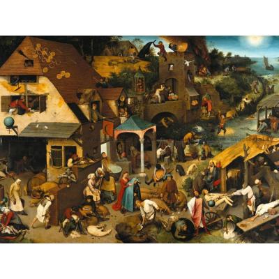Brueghel: The Dutch Proverbs, 2000 brikker