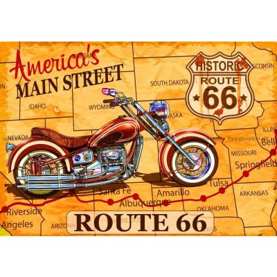 Billede af Route 66, 1000 brikker