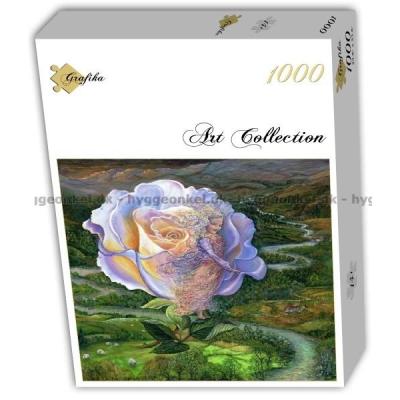 Wall: Blomsterpigen, 1000 brikker