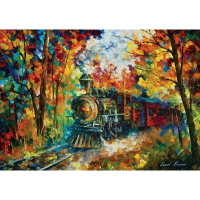 Afremov: Toget, 500 brikker