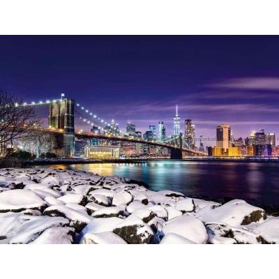 Billede af New York: Vinter, 1500 brikker