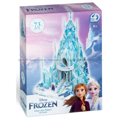 3D: Disney - Frost Is-slottet, 73 brikker