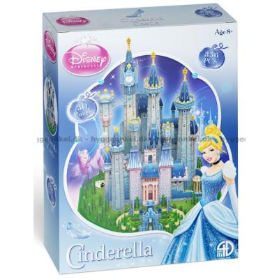 3D: Disney - Askepot slottet, 356 brikker