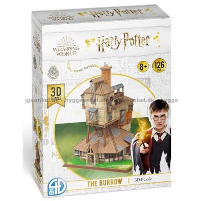 3D: Harry Potter - Vindelhuset - Weasley familien, 126 brikker