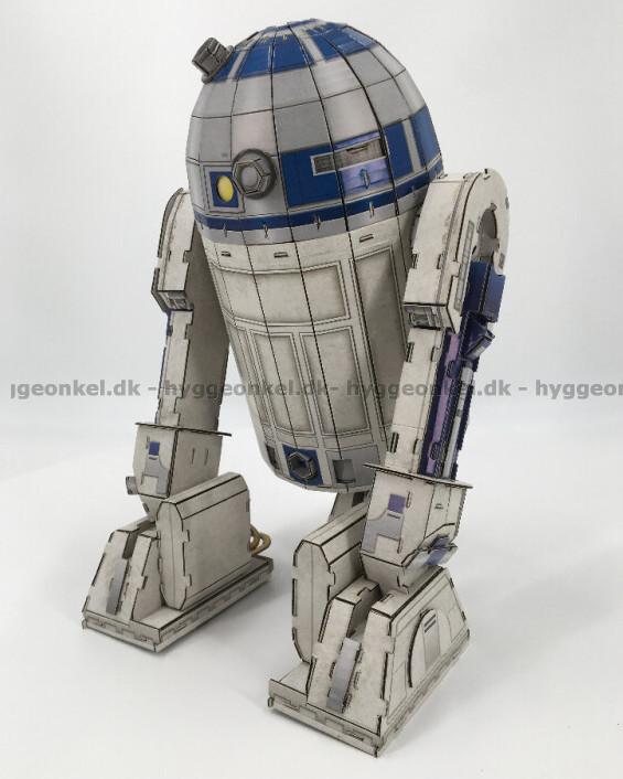3D Star Wars R2 D2 192 Brikker Puslespil 4D Puzz 51308 3d star wars r2 d2 192 brikker puslespil 4d puzz 51308