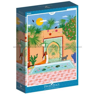 Marokko: Riad, 1500 brikker