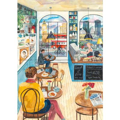 Billede af London: Cafe, 2000 brikker