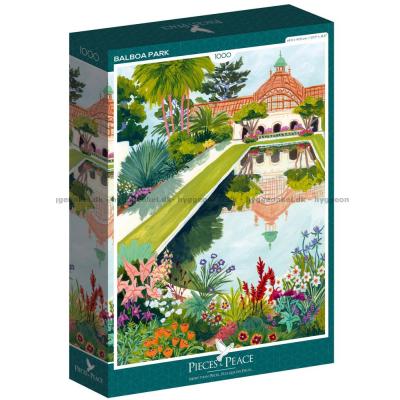 USA: San Diego - Balboa Park, 1000 brikker