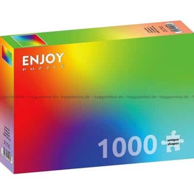 Farverigt: Graduering, 1000 brikker