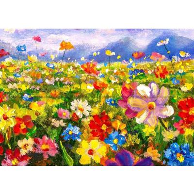 Billede af Blomsterhavet, 1000 brikker