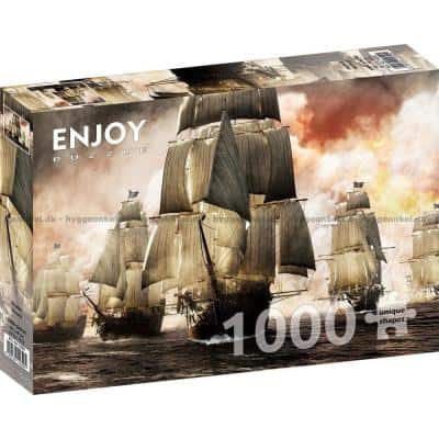 Piratskibets sejr, 1000 brikker