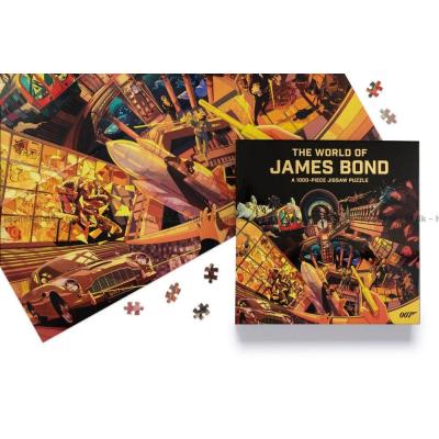 Billede af James Bonds verden, 1000 brikker